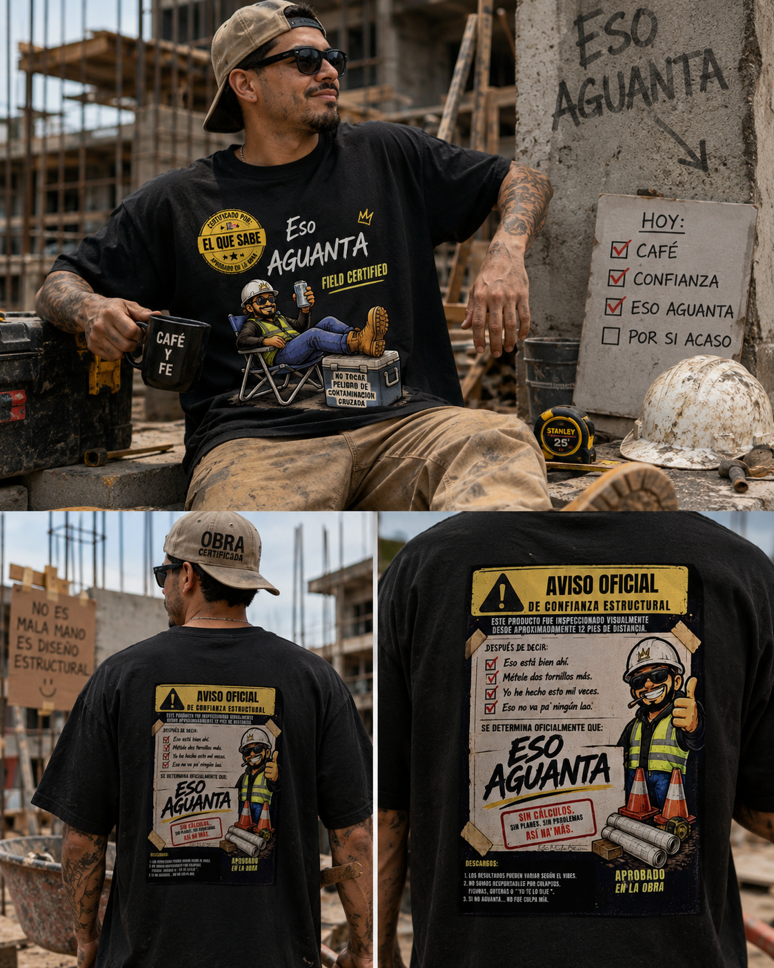 ESO AGUANTA - Field Certified Tee